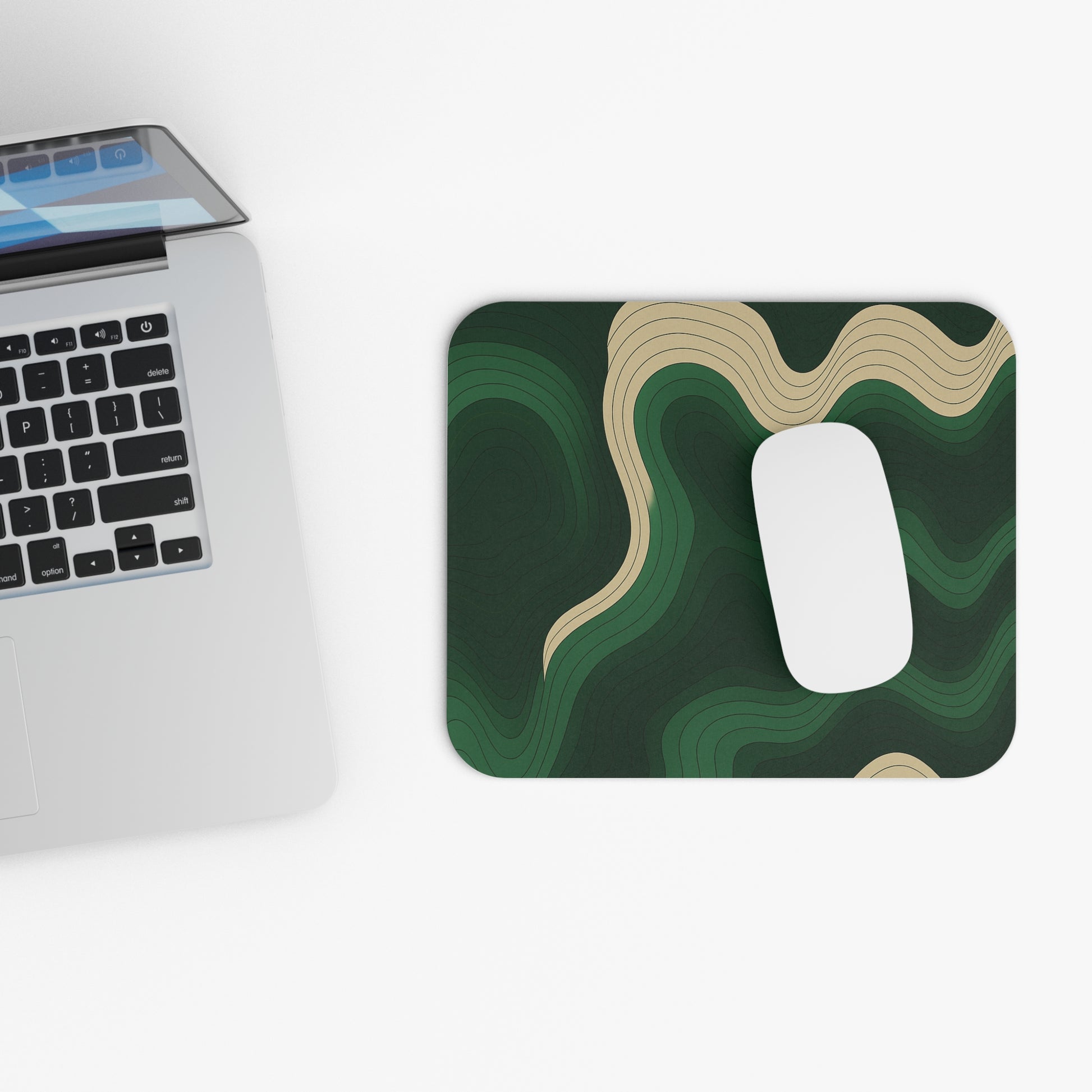 Nature's Wave Mouse Pad