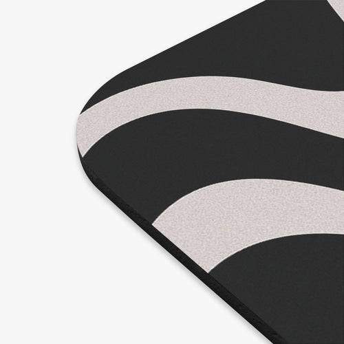 B&W Wave Mouse Pad