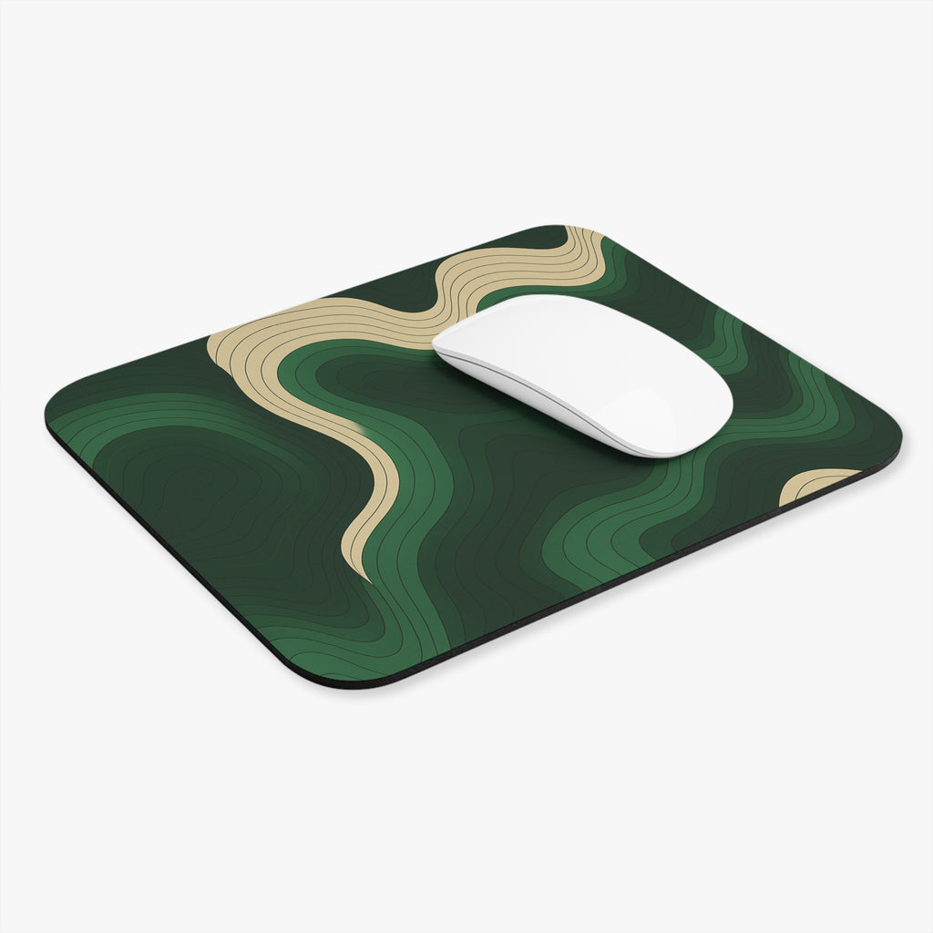 Nature's Wave Mouse Pad