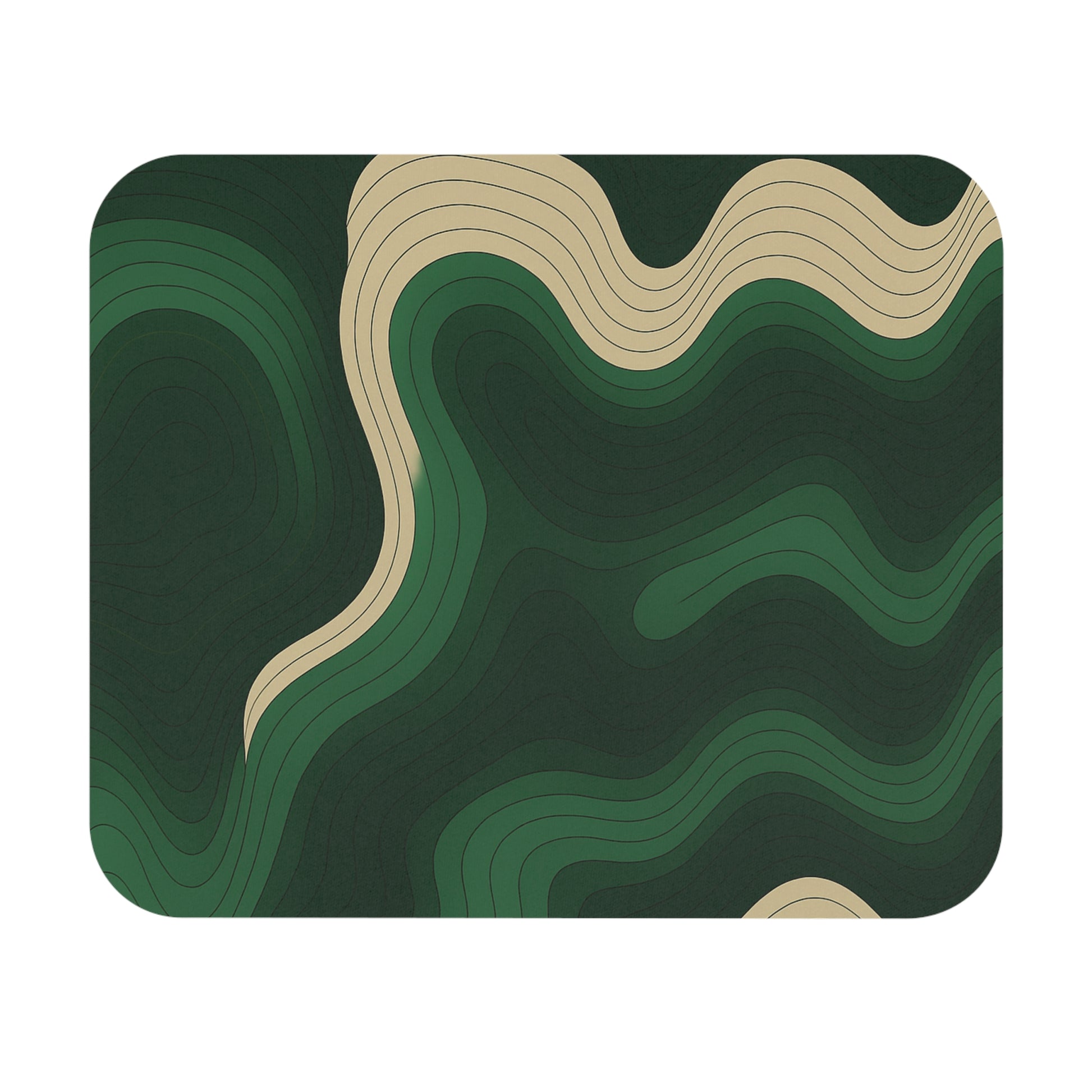Nature's Wave Mouse Pad