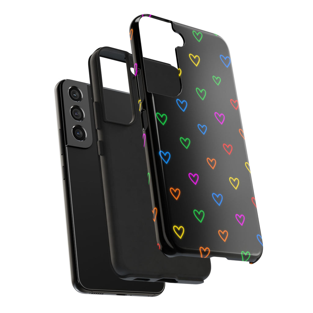 Rainbow Hearts
