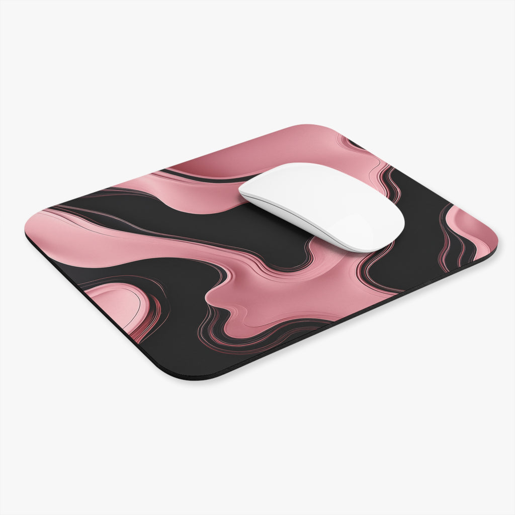 Blush & Noir Mouse Pad