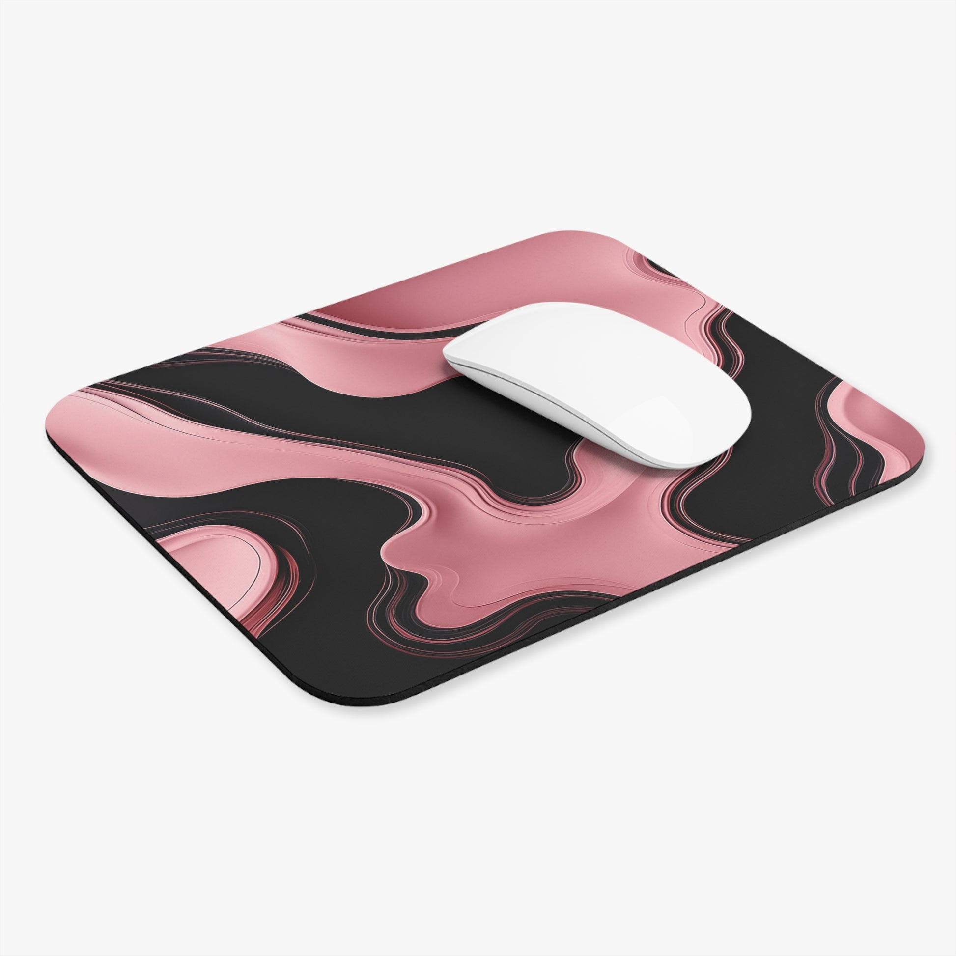 Blush & Noir Mouse Pad